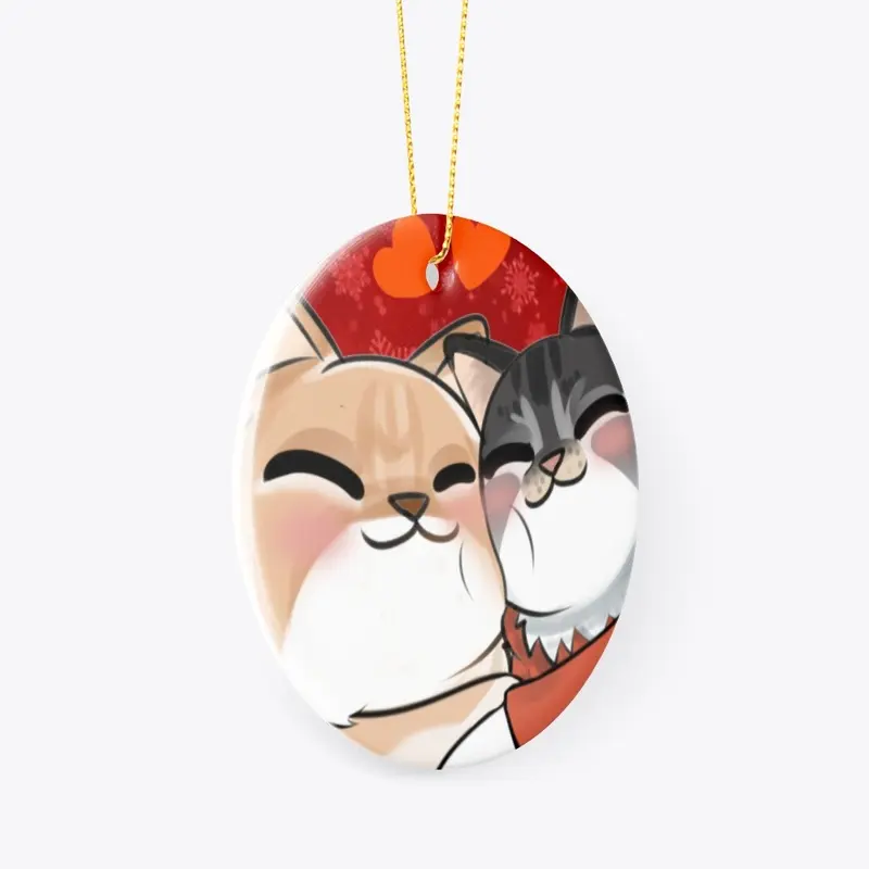 Alvin-Kitty Ornament